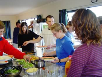 Enjoy socialising in the kitchen